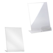 Acryl L-Ständer Din A4  mit -