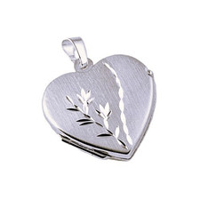 Silver 925 Ladies Mens Locket