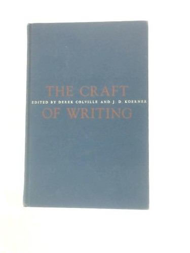 The craft writing derek - of, (derek