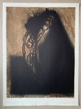 Michael Morgner Angst Aquatintaradierung 1991 handsigniert datiert und betitelt