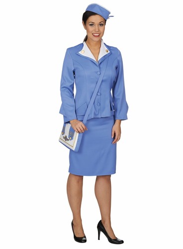 60er jahre stewardess fly - stewardess,