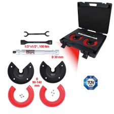 KS Tools Audi und Seat Teleskop-Centerspanner-Satz innenliegende Federn 11-tlg
