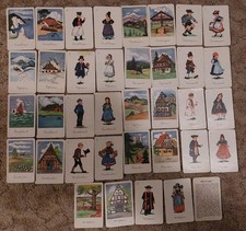 Quartettspiel**Deutsche Heimat**in Sütterlin,36 Karten+Anleitung OHNE VERPACKUNG