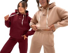 Damen Jogginganzug Hoodie &