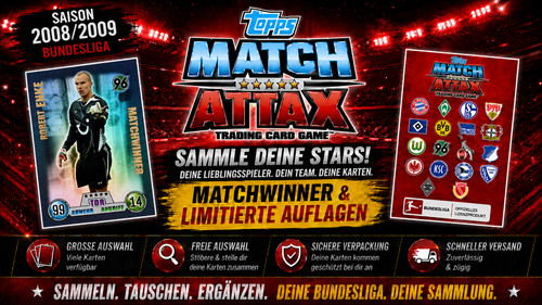 Topps match attax 2008 - topps,