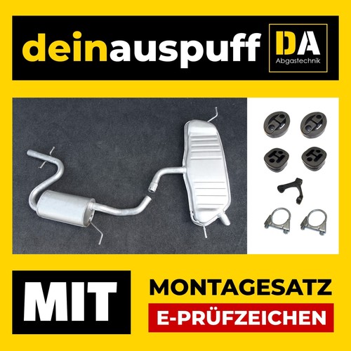 Auspuffanlage für touran - für,