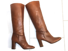 FREEFLEX klassische Stiefel echt Leder cognac braun 40 neuwertig