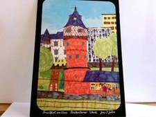 Frankfurt am Main. Bockenheimer Warte. Jens Reinke, 9 Jahre - Eberfeldschule. AK