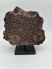 Kunst Skulptur Holz Textil