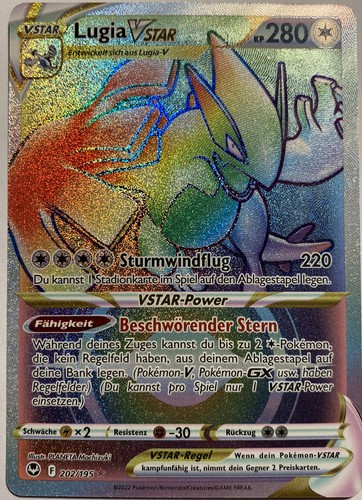 Pokemon lugia vstar rainbow - pokemon,