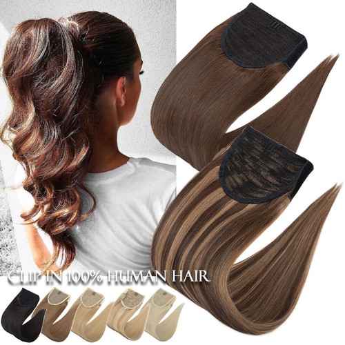 Ponytail 100 echthaar - 100%, human