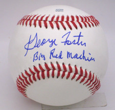 GEORGE FOSTER REDS AUTOGRAPHED