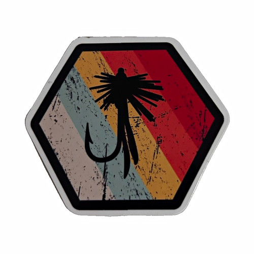 Aufkleber sticker angelhaken - aufkleber,