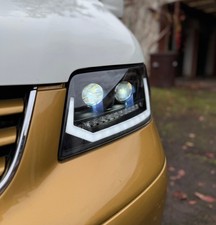 VOLL-LED Scheinwerfer schwarz