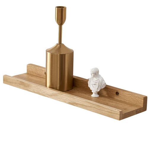 Bilderleiste holz eiche 30cm - bilderleiste,
