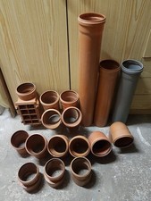 KG Rohr DN 125 Kanal Abwasser Bögen, Abzweig, Reduzierung, Reinigung und Rohre