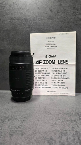 Sigma 300 6 - sigma, 75-300