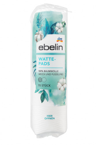 Wattepads von ebelin - wattepads, stück