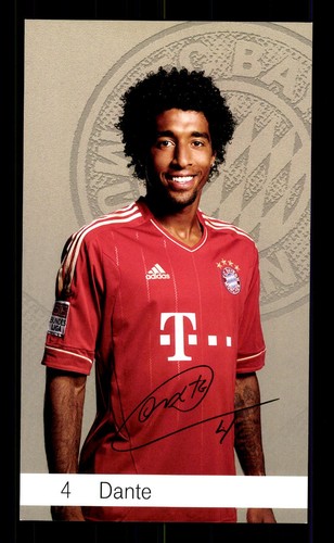 Dante autogrammkarte bayern - dante,