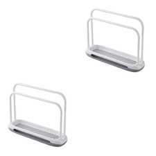  2 Stücke Diatomeen Ooze Doppelschichten Reinigungstuch Rack Einfachheit