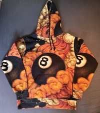 Supreme Martin Wong 8 Ball Hooded Sweatshirt Multi XL