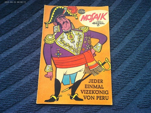 Ddr comic zeitschrift mosaik - ,