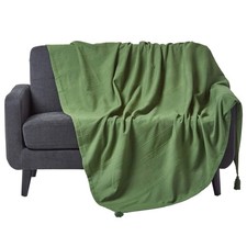 Wohndecke Rajput grün –