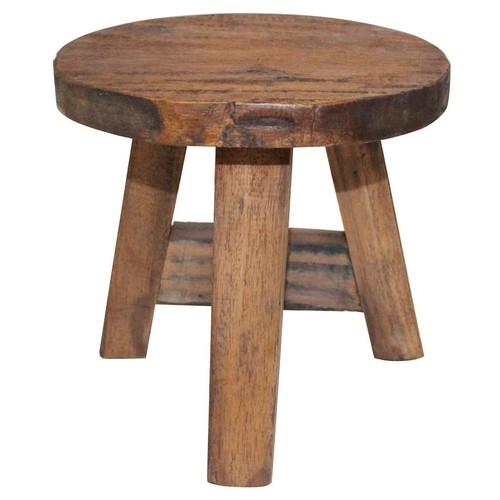 Sitzhocker altholz holzhocker - altholz,