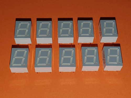 10x segment led - 7-segment, 10mm