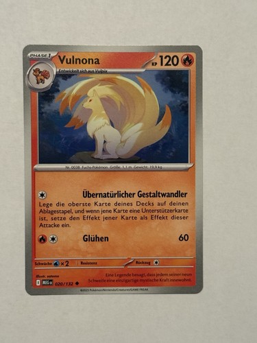Pokemon karte vulnona - karte, meg