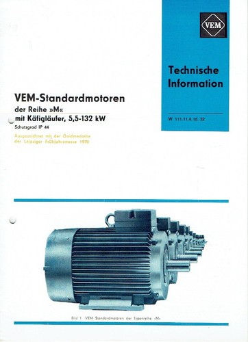 Veb vem elektromaschinenbau - veb,