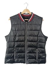 MARK ADAM Steppweste Damen Weste Gr. DE 46 schwarz Casual-Look