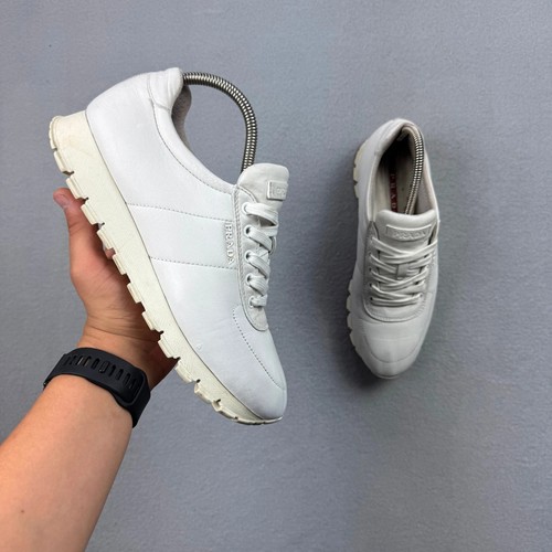 Prada nappa white leather - leather, prax