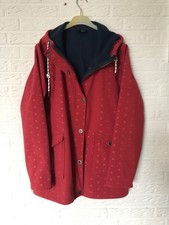 Gina Benotti Softshelljacke Damen gefüttert 46/48 rot Pink punkte