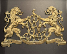 Orient Express Schild Original Bronze-/Messingguss