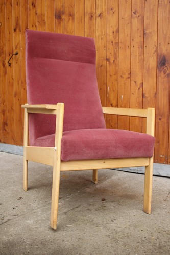 Sessel hohe lehne vintage - hohe,