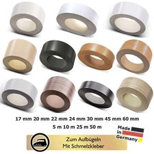 Kantenumleimer Bügelkante Schmelzkleber Umleimer 17 20 22 24 30 45 60 mm