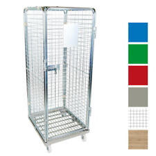 Gitterwagen Rollwagen, 1,8m Kommissionierwagen Wäschewagen Antidiebstahl Rollbox