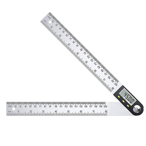 Digitaler winkelmesser 20cm - digitaler,