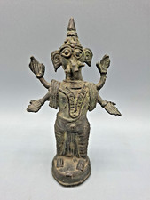 Alte Ganesha Dokhra Statuette