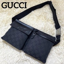 Gucci canvas waist pouch - canvas,