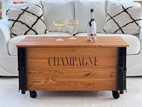Couchtisch truhe - couchtisch,