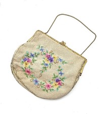 Vintage 50er Jahre Petit Point