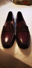 Herren Mokassins G.H. Bass Weejuns Tassel Loafers, GR. 45 in Braun. Neu
