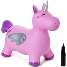 Hüpftier, Einhorn Hüpfpferd