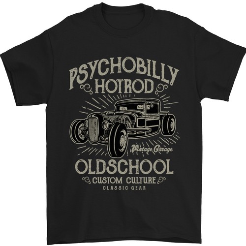 Psychobilly hotrod hot rod - hotrod,