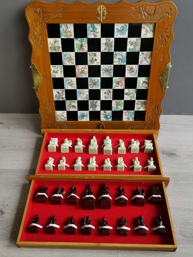 Chinesisches schachspiel jade - chinesisches,