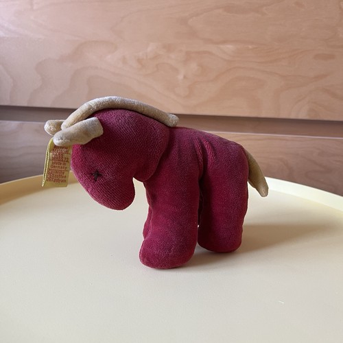 Steiff baby pferd niki - pferd, rot