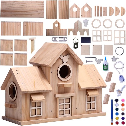 Dekoratives vogelhaus aus - dekoratives,