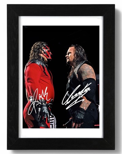 Undertaker und kane signed - undertaker,